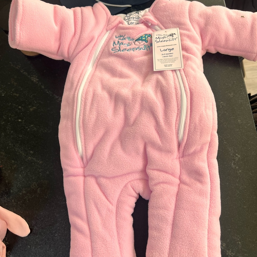 Magic Merlin sleep suit size